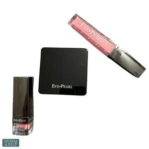 NEW Eve Pearl Makeup Bundle Trio Blush,  Lip Gloss & Lipstick 3 Piece Set